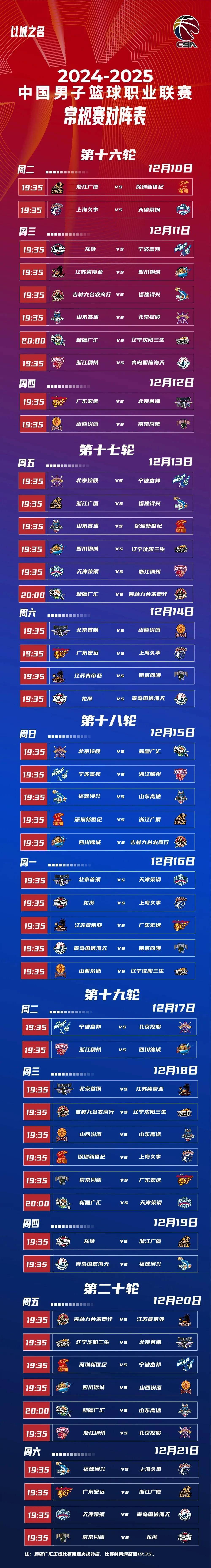 cba直播赛程表电视转播时间_(cba直播赛程表电视转播时间几点) 第2张 cba直播赛程表电视转播时间_(cba直播赛程表电视转播时间几点) 第2张