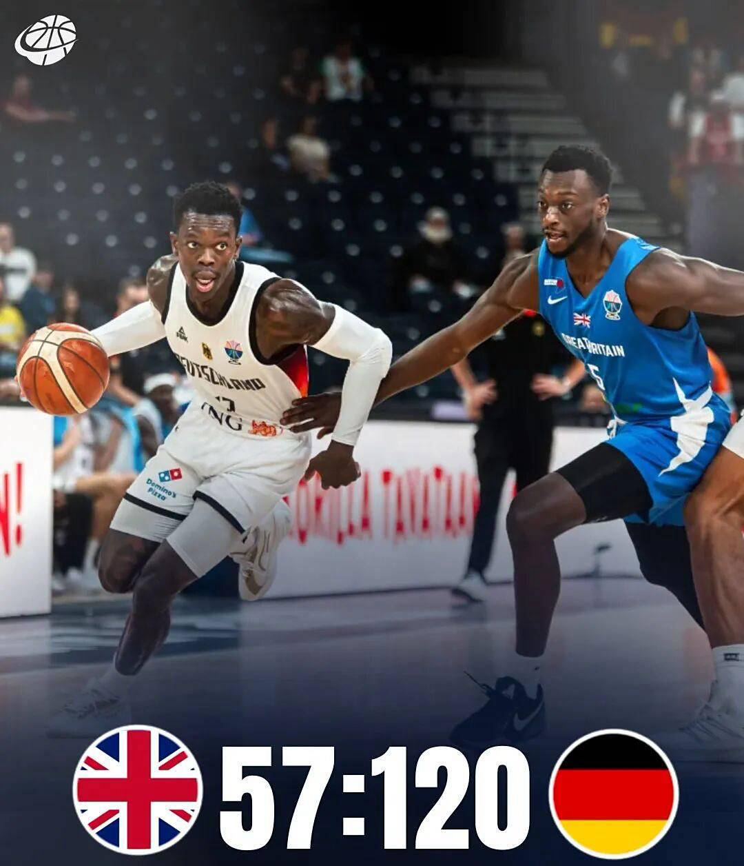 德国男篮欧锦赛小组赛5战全胜收官创56年来净胜分纪录的简单介绍  第2张