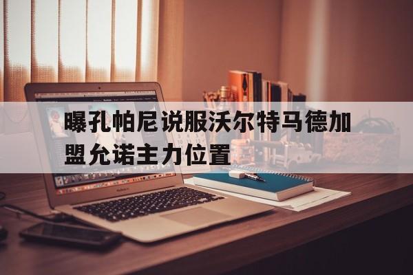 曝孔帕尼说服沃尔特马德加盟允诺主力位置的简单介绍  第1张